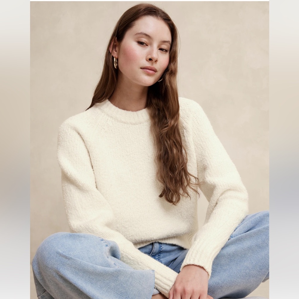 Banana Republic Factory Boucle Pullover Sweater